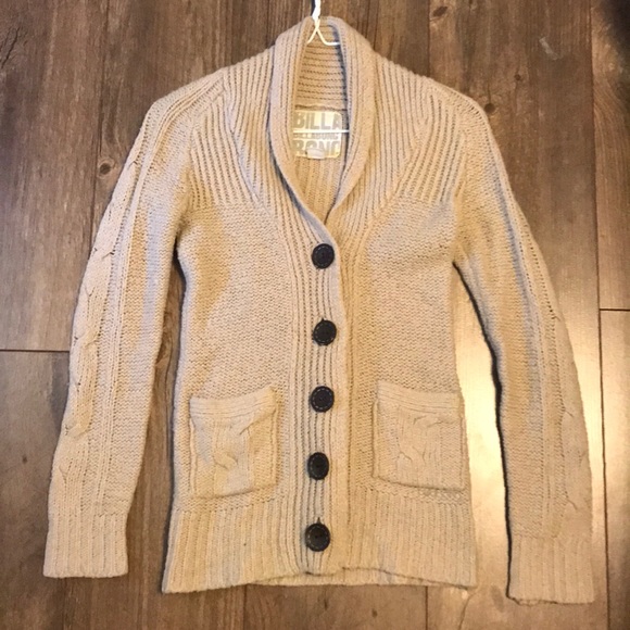 Billabong Sweaters - Billabong button up sweater Billabong Sweaters - Billabong button up sweater